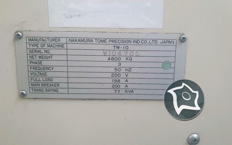 Токарно-фрезерный станок с ЧПУ Nakamura TW 10