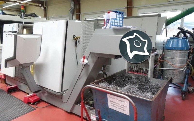Токарно-фрезерний верстат з ЧПУ з Y-віссю DMG Gildemeister CTX 320 Linear V6