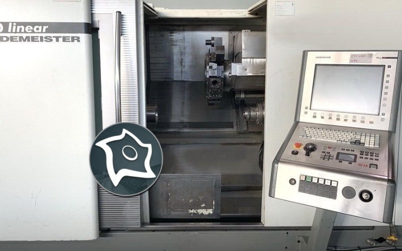 Токарно-фрезерний верстат з ЧПУ з Y-віссю DMG Gildemeister CTX 420 Linear V6