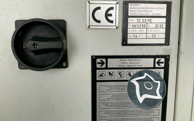 Токарно-фрезерный станок с ЧПУ SPINNER TC 600 65 MC