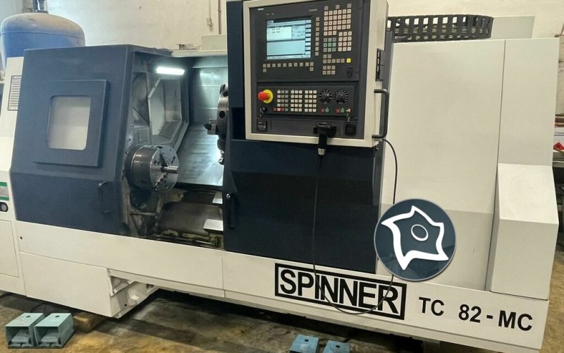 Токарно-фрезерний верстат з ЧПУ Spinner TC 82 MC