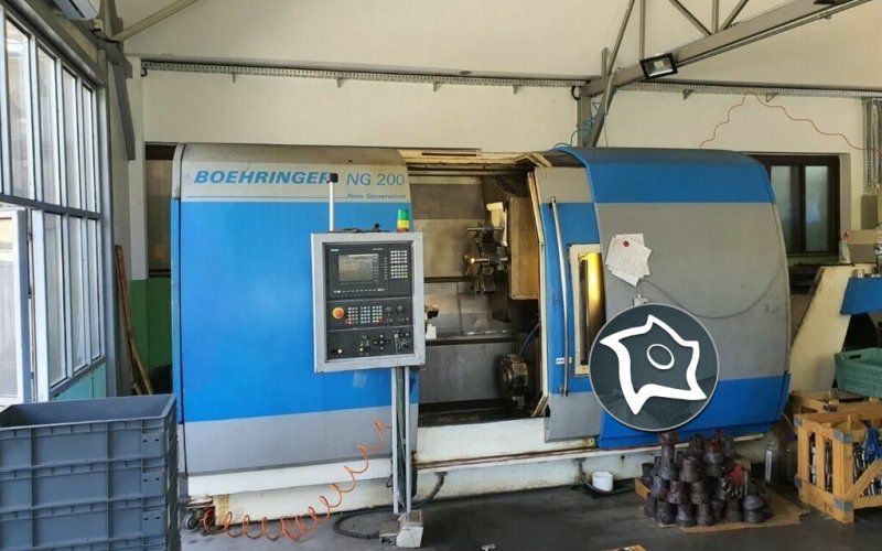 Токарно-фрезерный станок с ЧПУ VDF BOEHRINGER NG 200