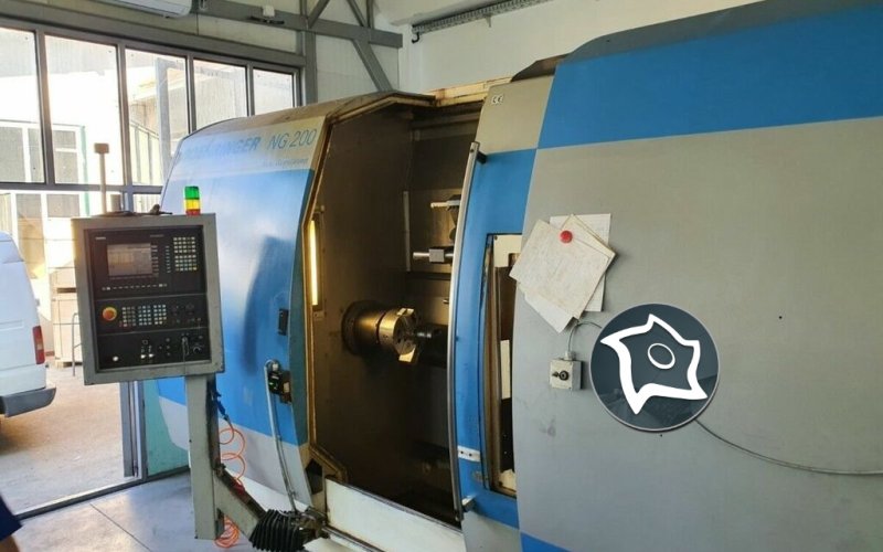 Токарно-фрезерный станок с ЧПУ VDF BOEHRINGER NG 200