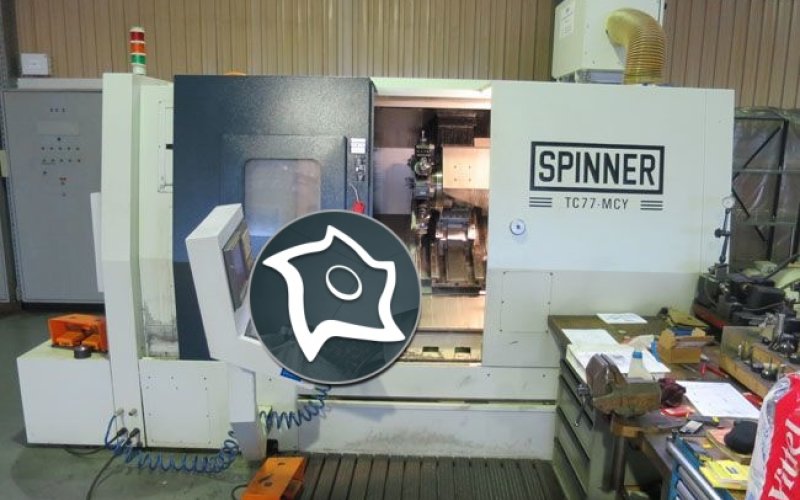 Токарно-фрезерный станок с осями С и Y SPINNER TC 77 MCY 