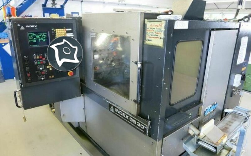 Токарный автомат продольного точения с ЧПУ INDEX GS 30