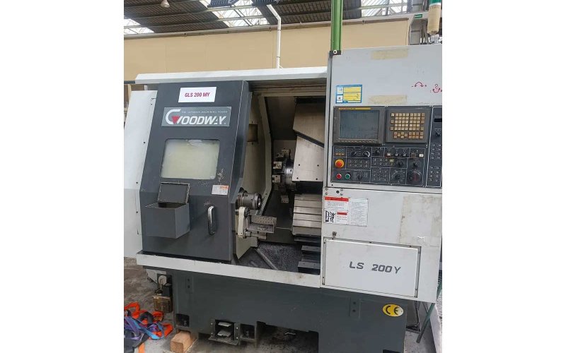 Токарний центр з ЧПУ Goodway - GLS 200 MY - CNC lathe