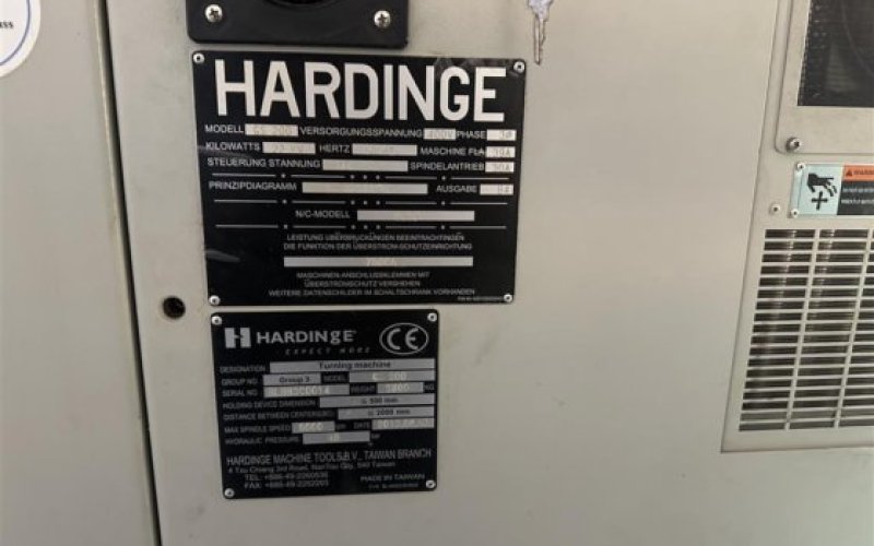 Токарный центр с ЧПУ HARDINGE GS 200