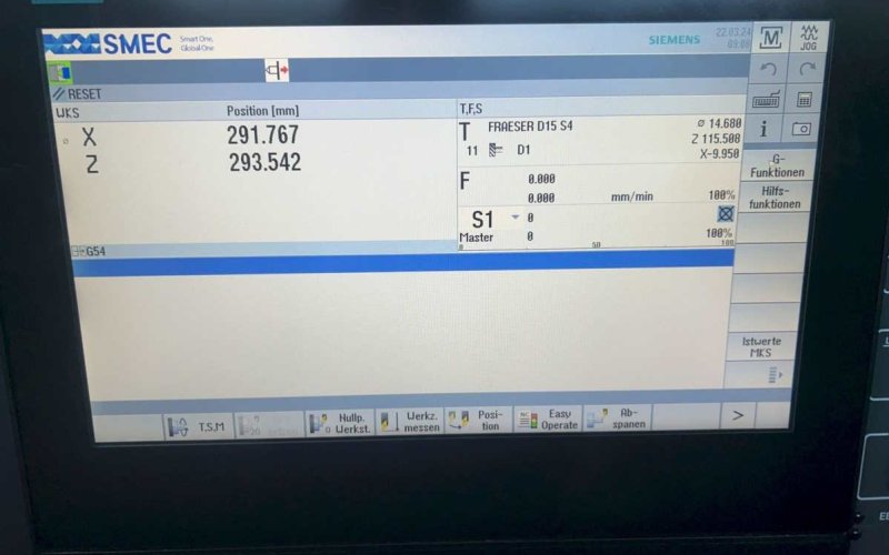 Токарний центр з ЧПУ SAMSUNG SMEC SL 2000 M