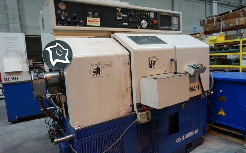 Токарний циклічний верстат Hanwha Hama 1