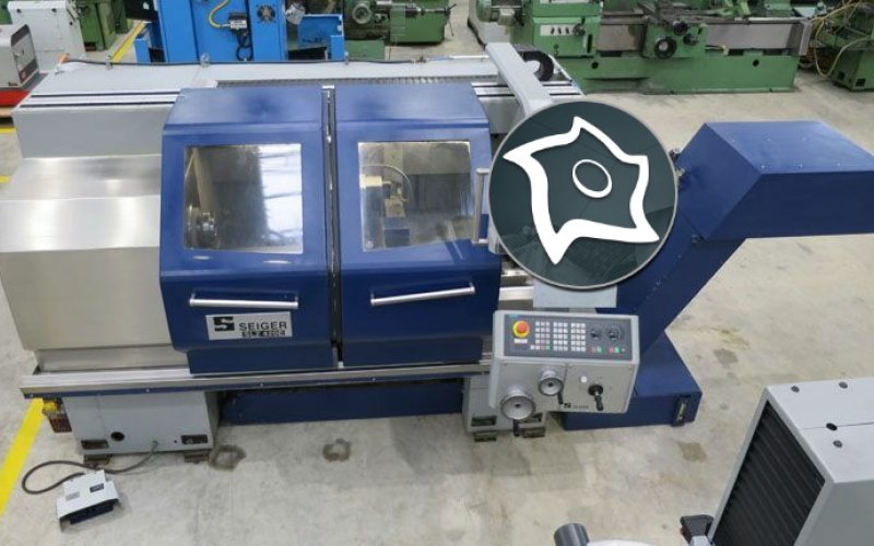 Токарный цикличный станок с ЧПУ SEIGER SLZ 420 E