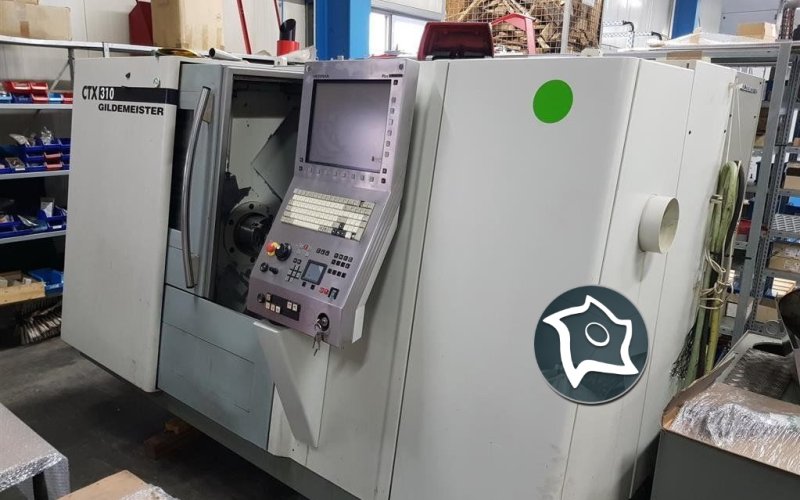 Токарный обрабатывающий центр с приводным инструментом GILDEMEISTER CTX 310 V3