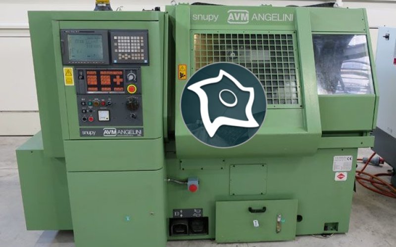 Токарний верстат C ЧПУ AVM ANGELINI Snupy