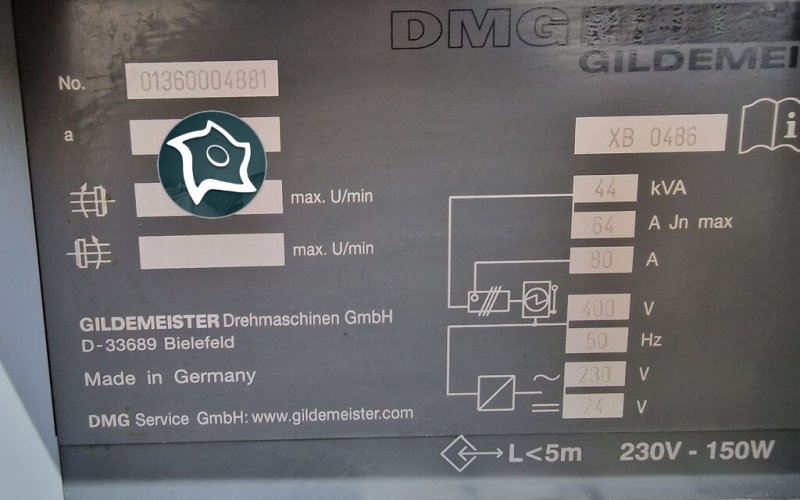 Токарний верстат C ЧПУ DMG Gildemeister CTX 410
