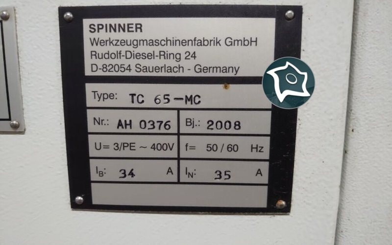 Токарный станок c ЧПУ Spinner TC 65 MC