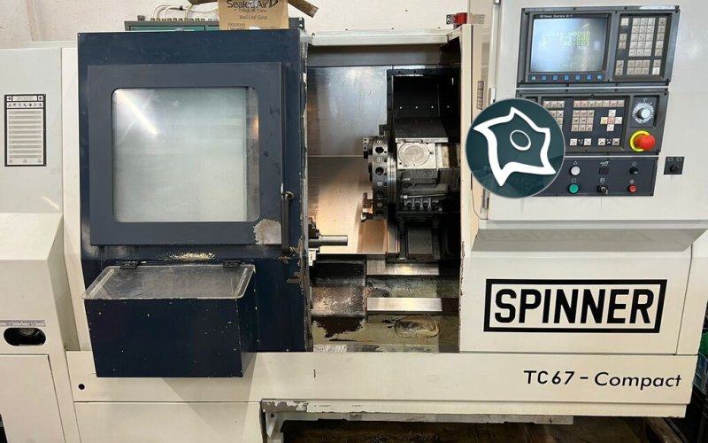 Токарний верстат з ЧПУ Spinner TC 67 Compact