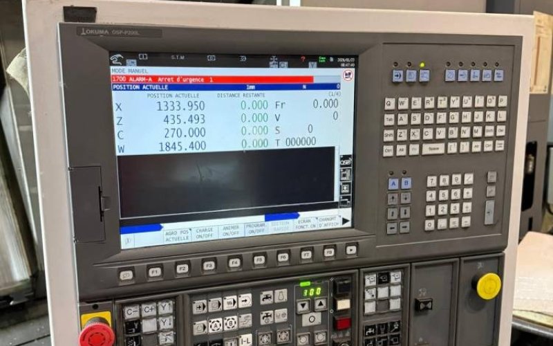 Токарный станок  многоосевой с ЧПУ Okuma Corporation  MULTUS B 400