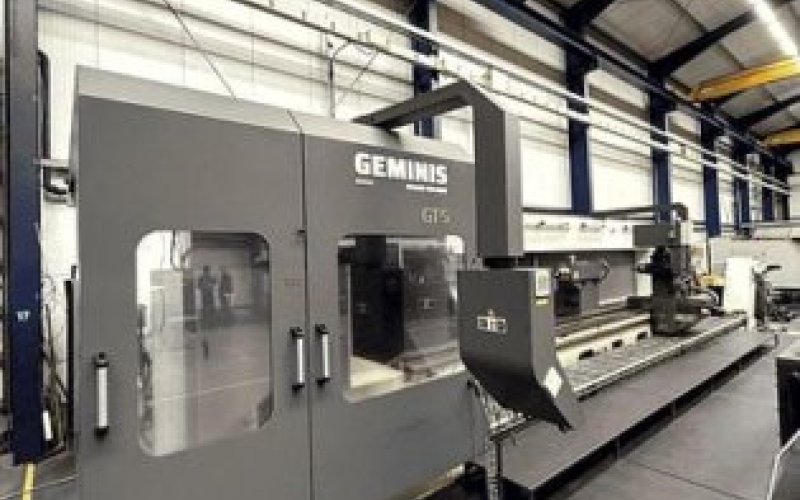 Токарний верстат поздовжнього точення з ЧПУ GEMINIS GT5 G4 -1200 X 8000