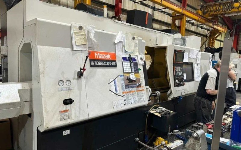 Токарний верстат з ЧПУ - 5-осьовий багатоцільовий верстат MAZAK - INTEGREX 300-IIIS