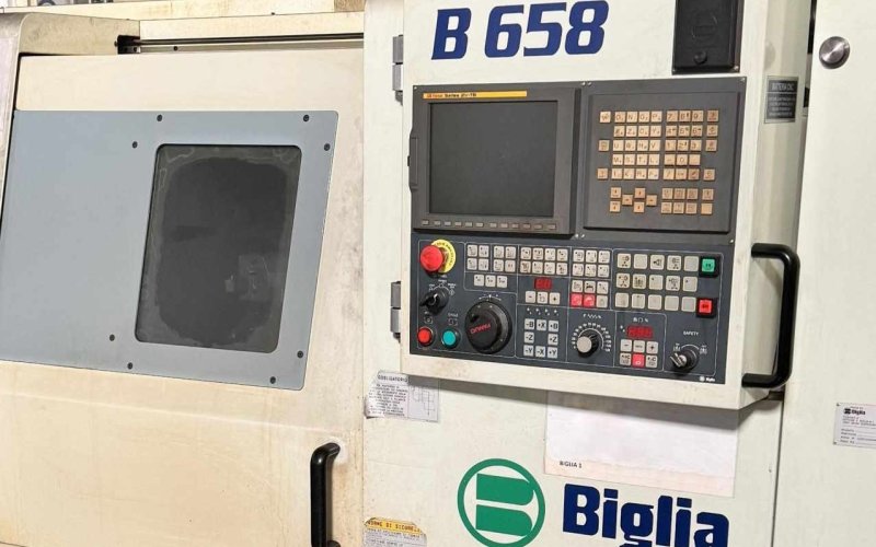 Токарний верстат з ЧПУ BIGLIA B658