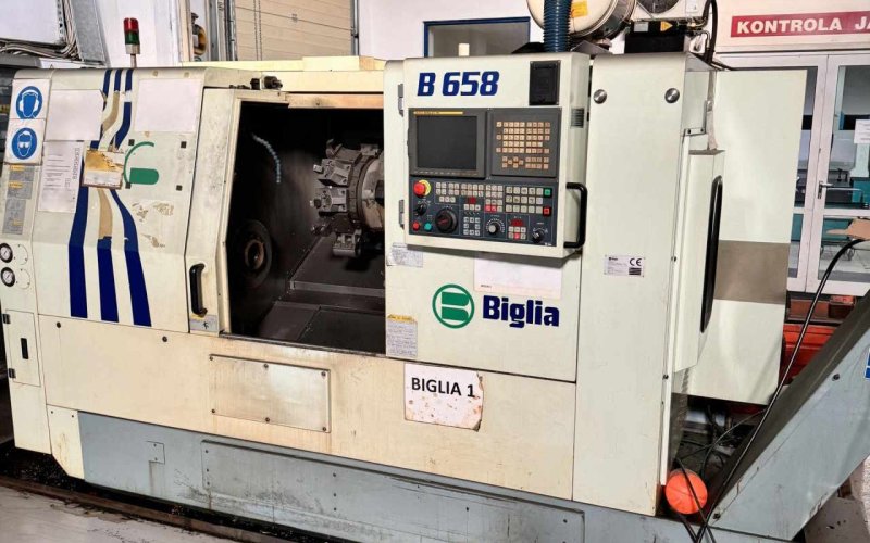 Токарний верстат з ЧПУ BIGLIA B658