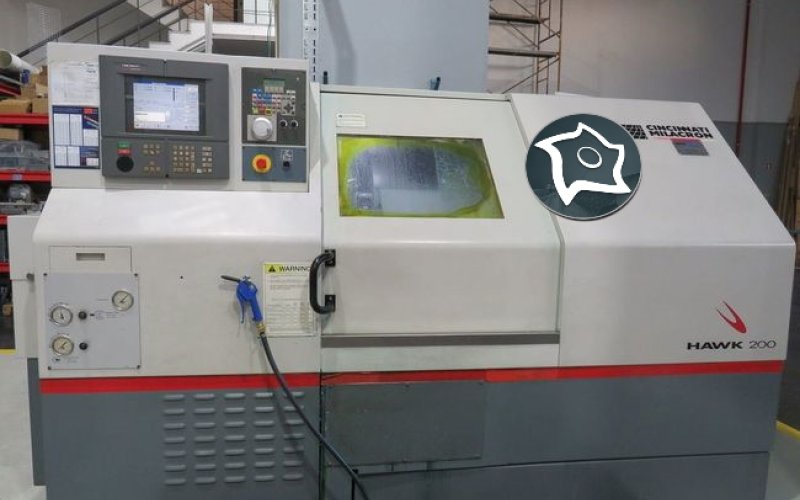 Токарний верстат з ЧПУ CINCINNATI MILACRON HAWK 200