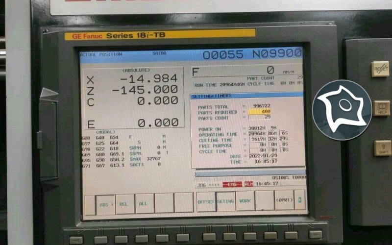 Токарный станок с ЧПУ Emco Maxturn 45S