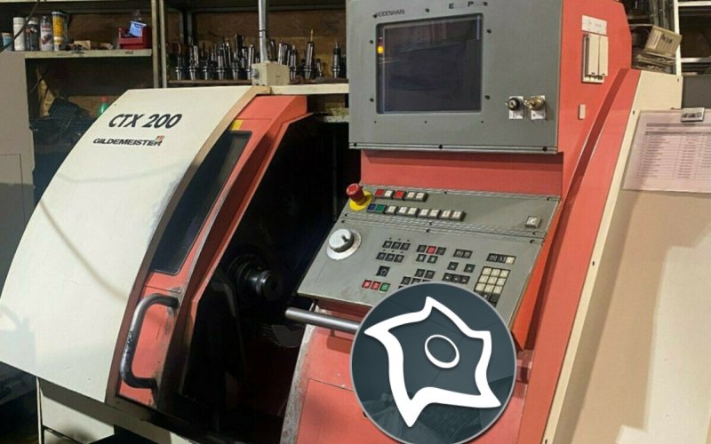 Токарный станок с ЧПУ Gildemeister CTX 200