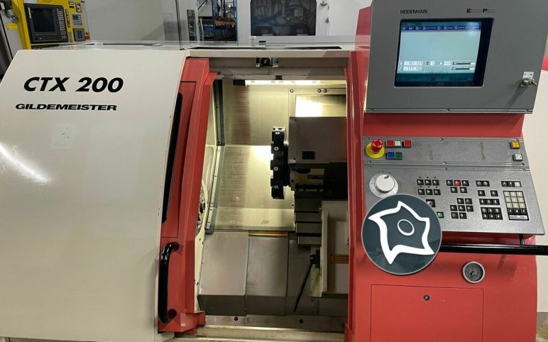 Токарний верстат з ЧПУ Gildemeister CTX 200