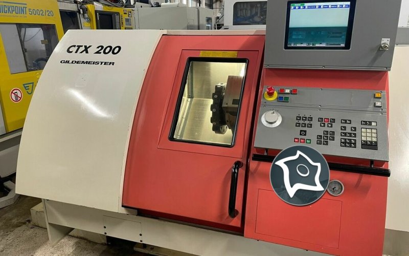 Токарный станок с ЧПУ Gildemeister CTX 200