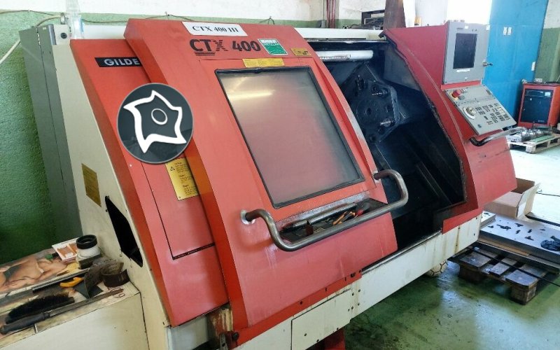 Токарный станок с ЧПУ Gildemeister CTX 400