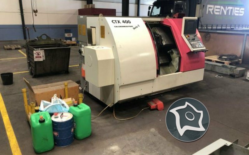 Токарный станок с ЧПУ Gildemeister CTX 400 S2