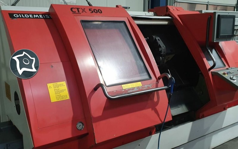 Токарный станок с ЧПУ Gildemeister CTX 500