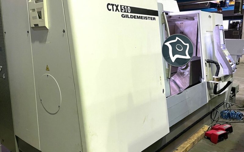 Токарный станок с ЧПУ GILDEMEISTER CTX 510