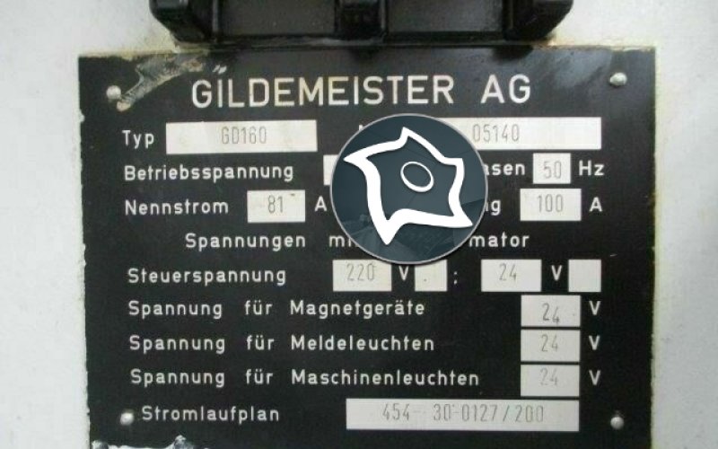 Токарний верстат з ЧПУ Gildemeister GD 160