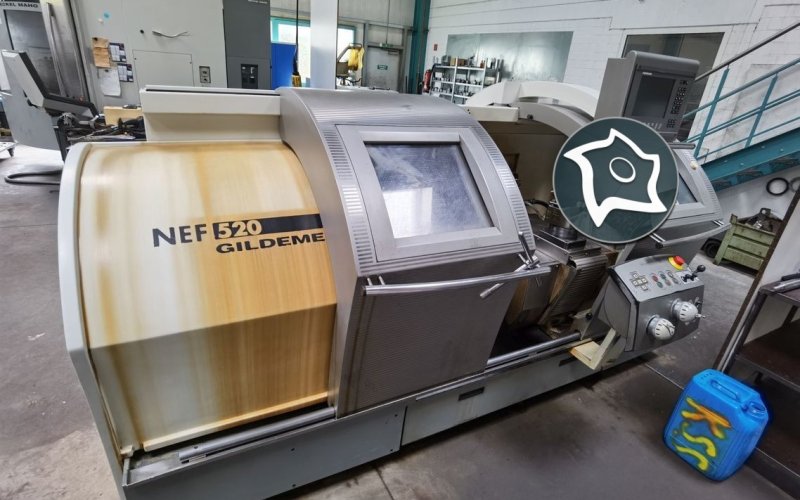 Токарний верстат з ЧПУ GILDEMEISTER NEF 520
