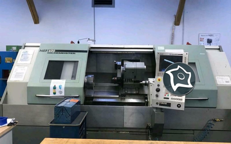 Токарный станок с ЧПУ Gildemeister NEF 600