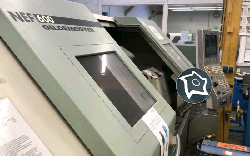 Токарный станок с ЧПУ Gildemeister NEF 600