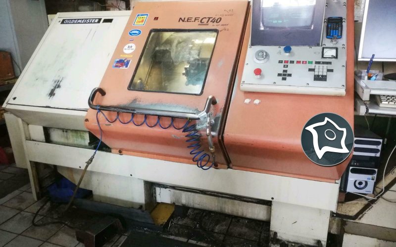 Токарний верстат з ЧПУ Gildemeister NEF CT 40