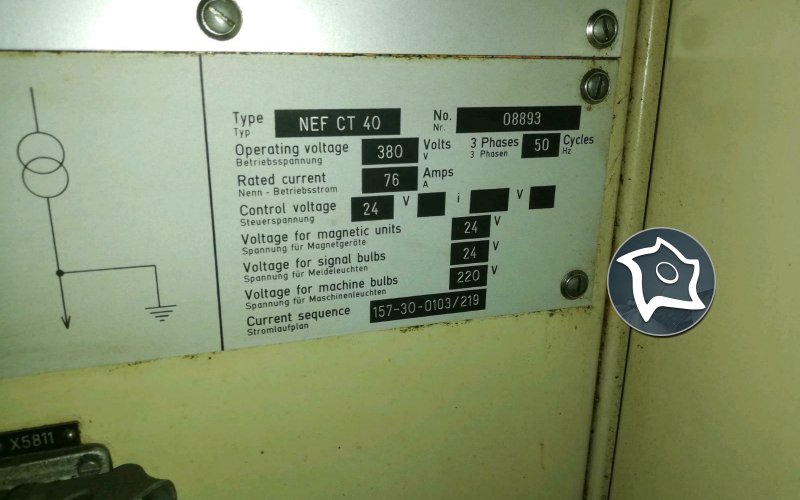 Токарний верстат з ЧПУ Gildemeister NEF CT 40
