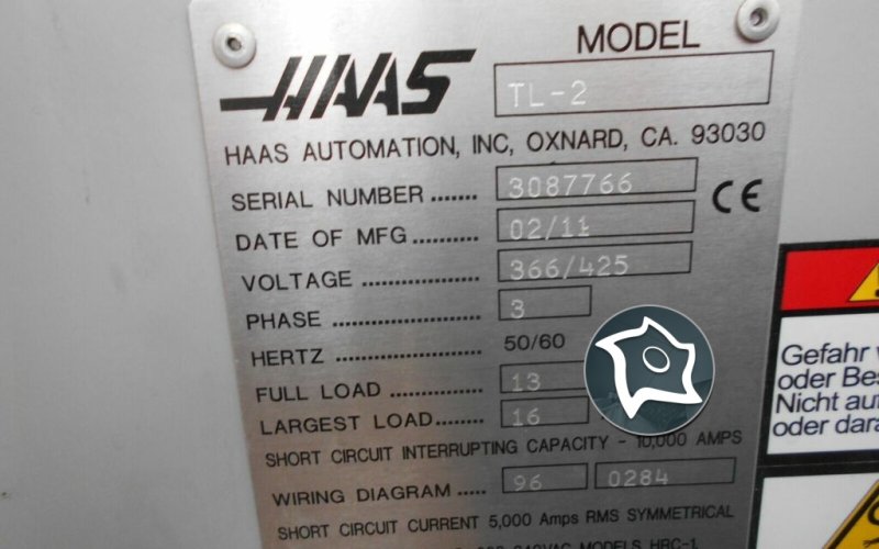 Токарний верстат з ЧПУ HAAS TL-2