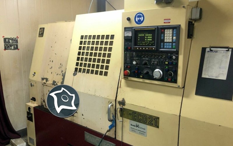 Токарний верстат з ЧПУ HWACHEON HI ECO 21