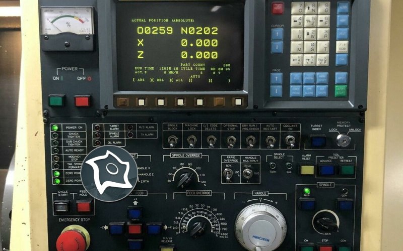 Токарный станок с ЧПУ HWACHEON HI ECO 21