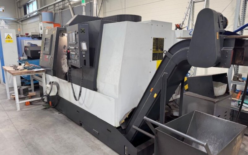 ТОКАРНЫЙ СТАНОК С ЧПУ И КОНТРШПИНДЕЛЕМ FEELER FTC-350XLS