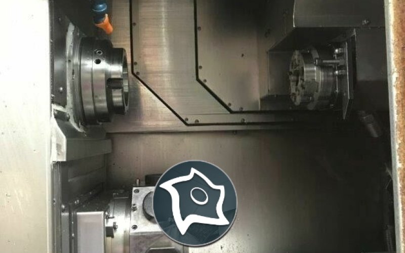 Токарный станок с ЧПУ и противошпинделем Gildemeister MF TWIN 65