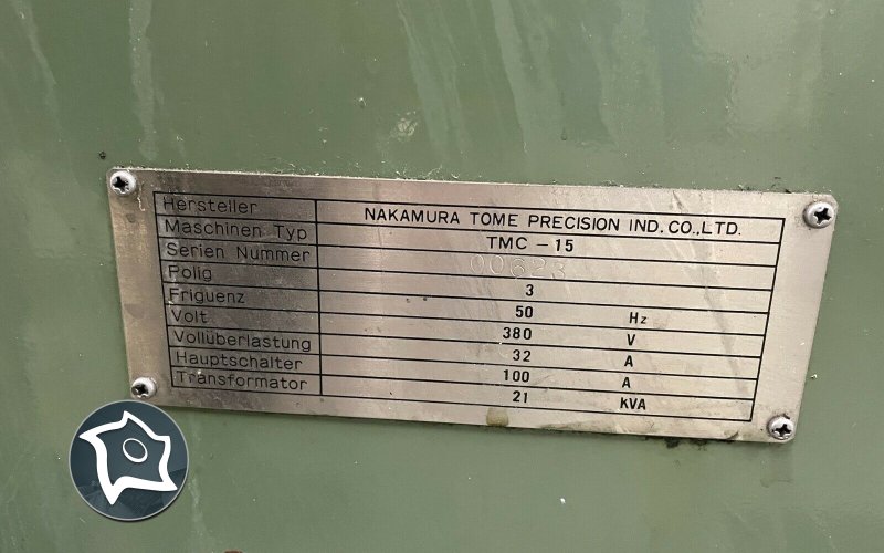 Токарний верстат з ЧПУ Nakamura Tome TMC-15