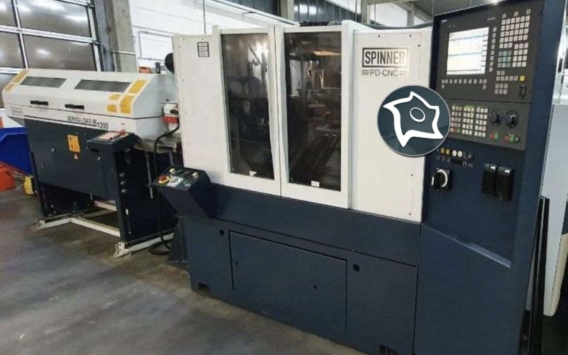 Токарний верстат з ЧПУ Spinner PD CNC