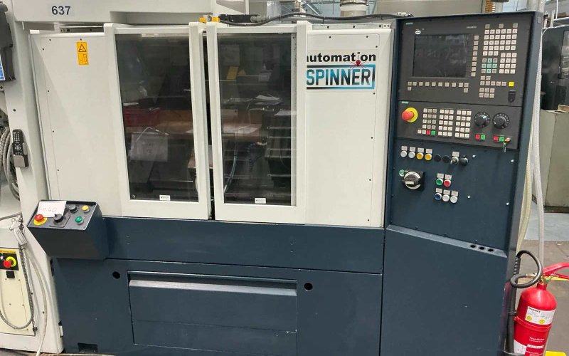 Токарний верстат з ЧПУ SPINNER PD32-S-V4