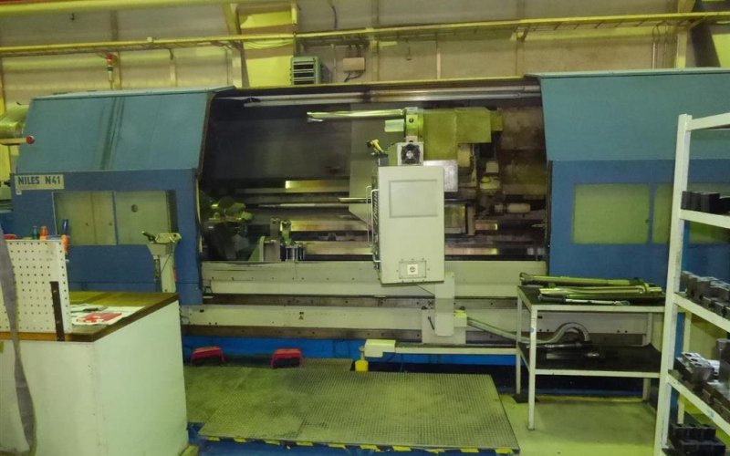 Токарний верстат з ЧПУ - верстат із похилою станиною NILES-SIMMONS N 41x 3000