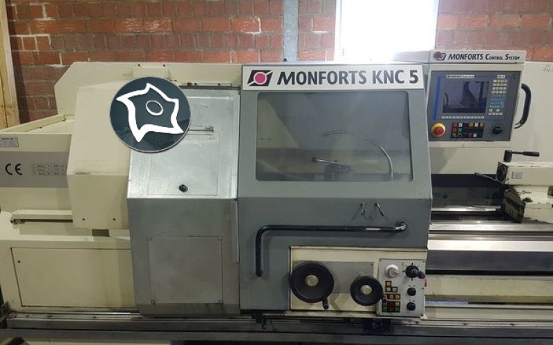 Токарный станок с циклическим управлением MONFORTS KNC 5/1500
