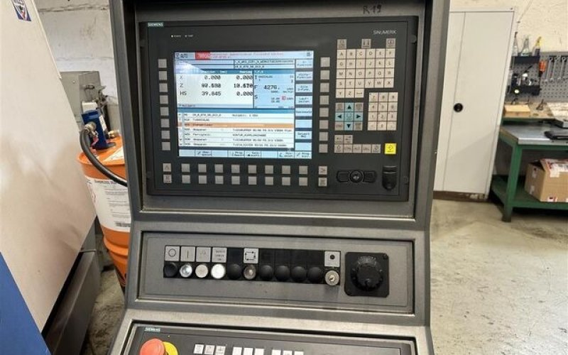 Токарный станок с наклонной станиной NILES N20 - 2x1000